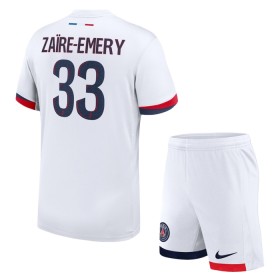 Camiseta de fútbol Paris Saint Germain Zaire Emery 33 Niño 2ª equipación 2024-25